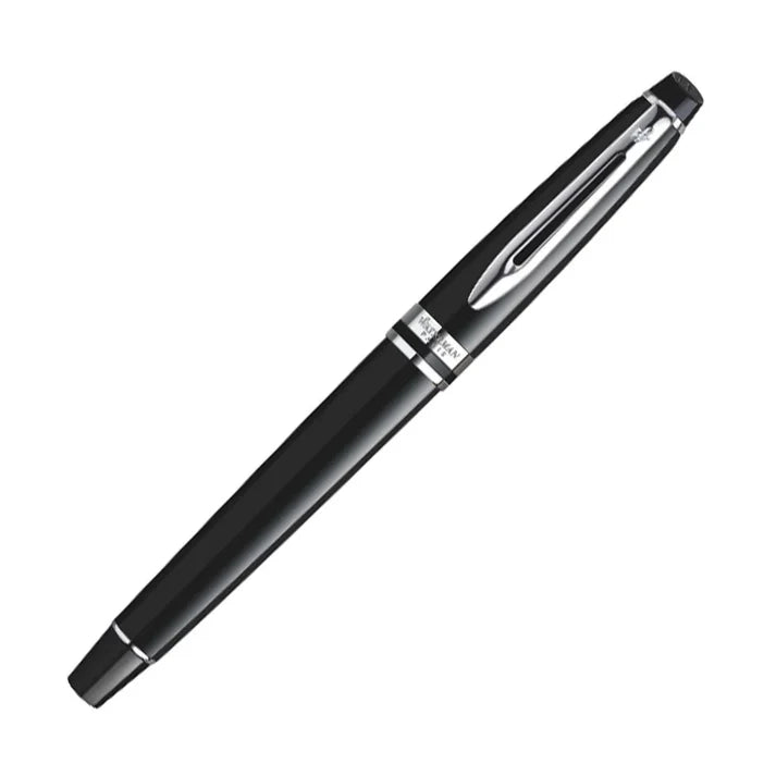 Waterman Expert Mars Black Chrome Trim Rollerball Pen