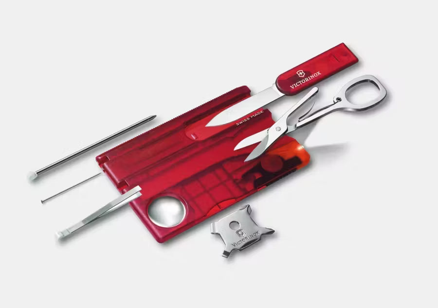 Victorinox Swiss Card Lite , Red Translucent