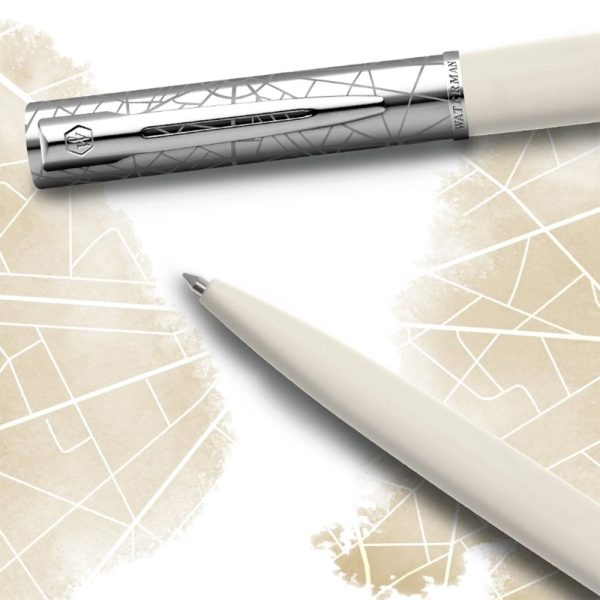 Waterman Allure Deluxe White CT Ballpoint Pen