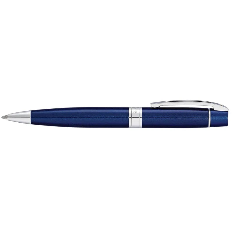 Sheaffer 9341 Gift 300 Glossy Blue with Chrome-Plated Trim Ballpoint Pen