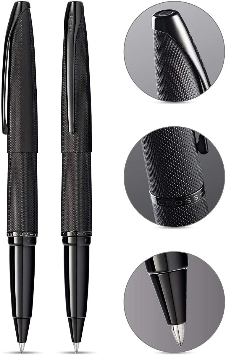 Cross AT0885-41 ATX® Brushed Black Rollerball Pen