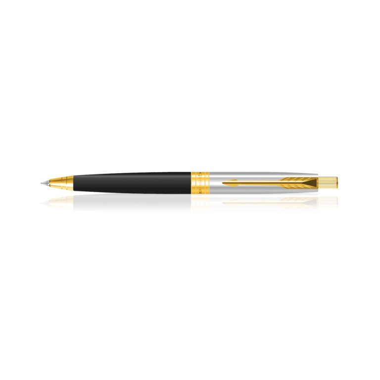 Parker Aster Shiny Black GT Ballpoint Pen