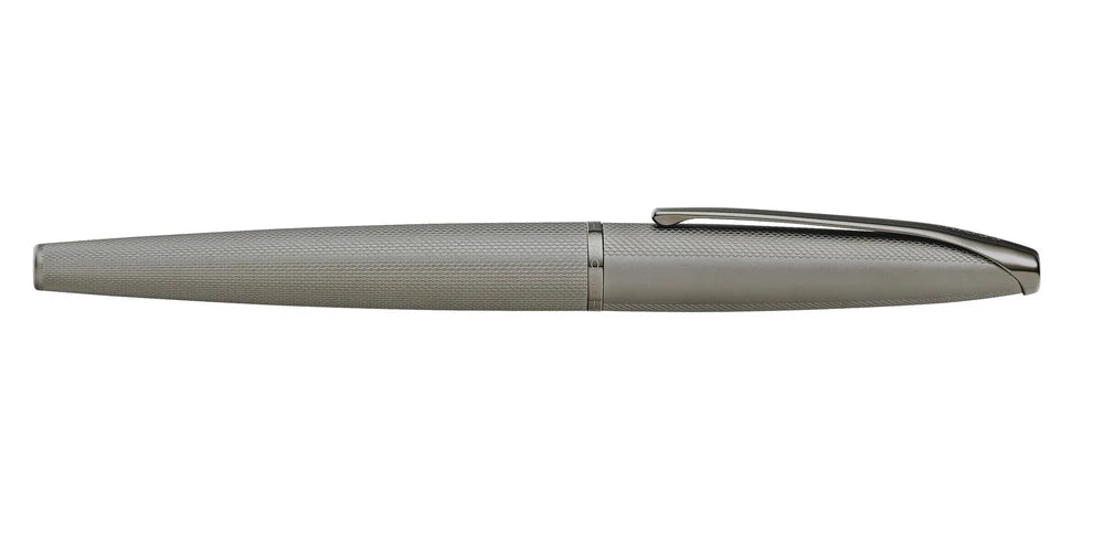 Cross AT886-46MS ATX® Sandblasted Titanium Gray Stainless Steel Medium Nib Fountain Pen