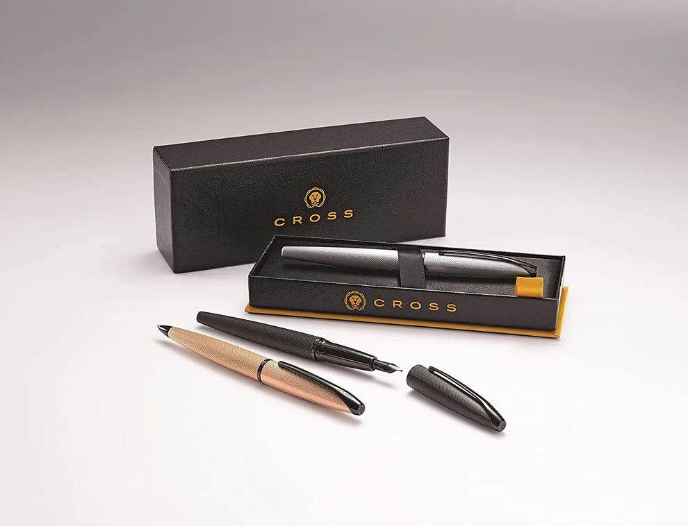 Cross AT0882-42 ATX® Brushed Rose Gold Ballpoint Pen