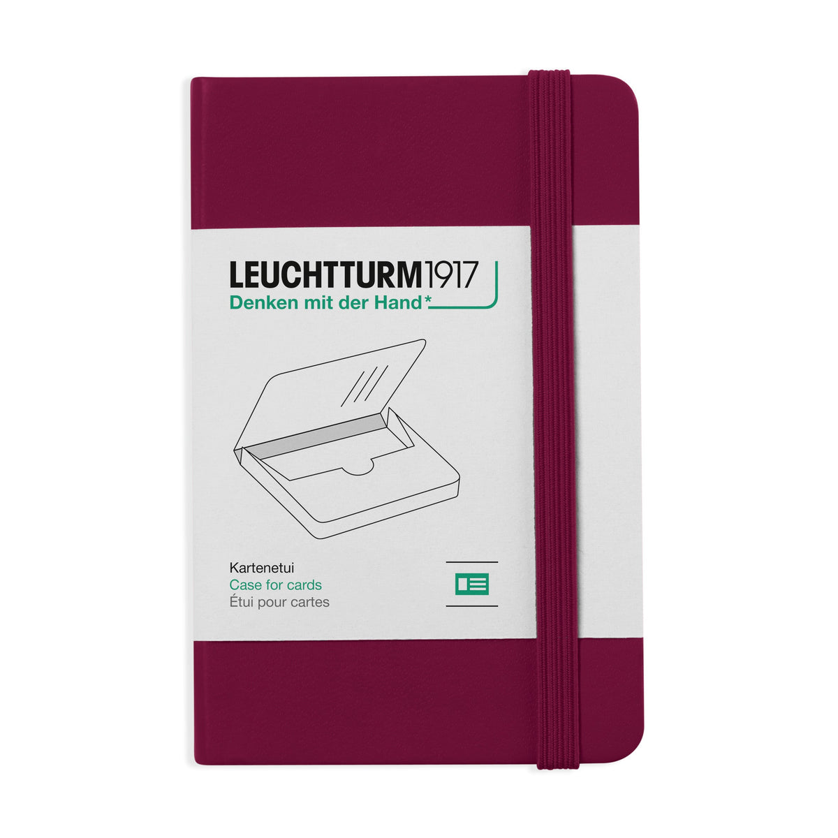 Leuchtturm1917 Card Case - Port Red