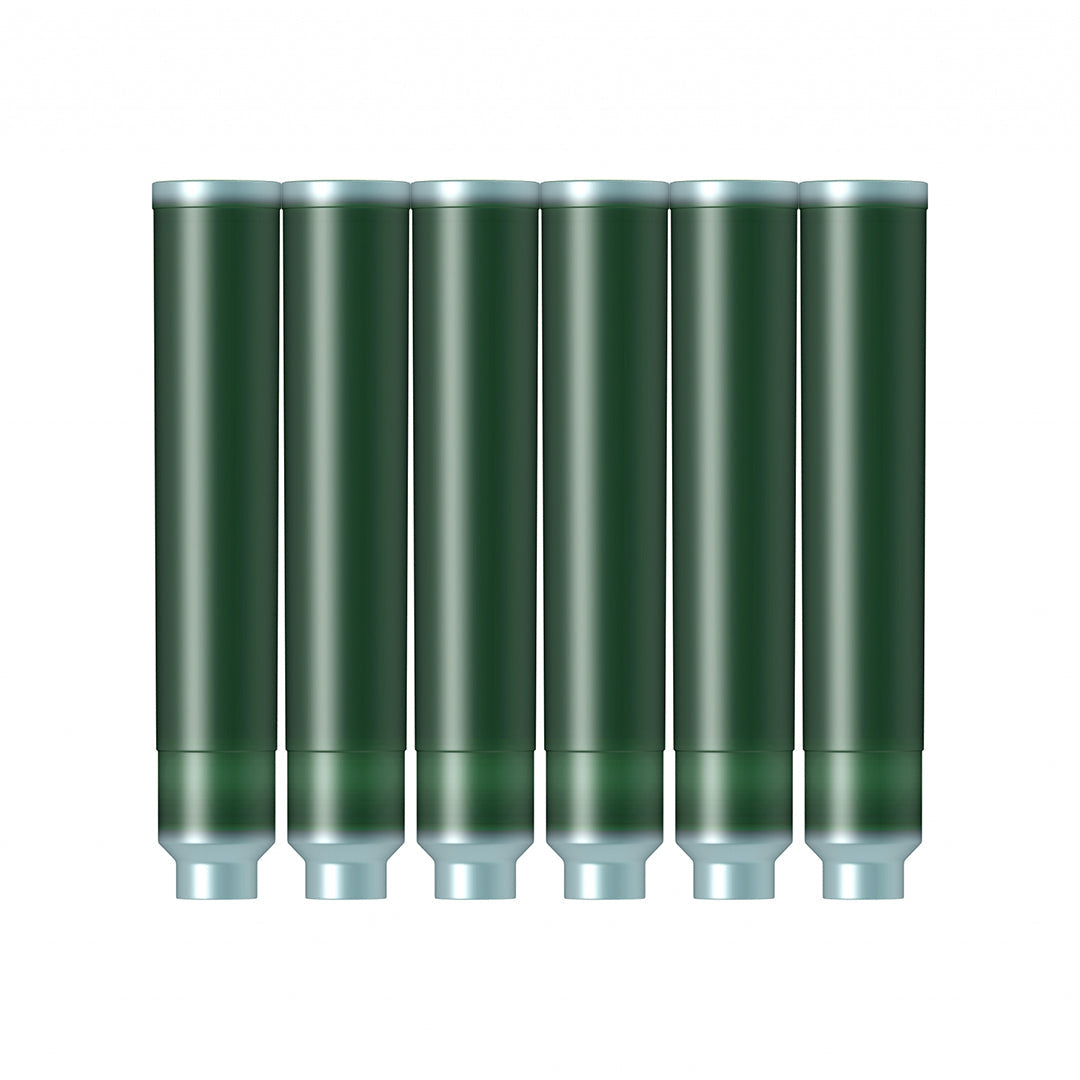 Scrikss | Cartridge Box | 6 Pcs | Fountain Pen | Green