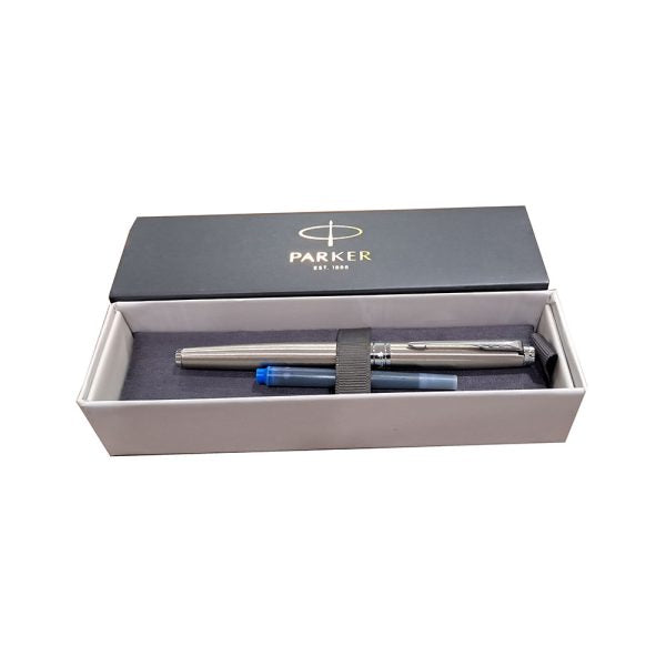 Parker Aster Brushed Metal CT Fountain Pen