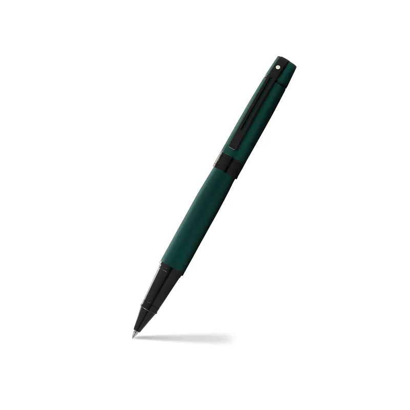 Sheaffer 9346 Gift 300 Lacquer Matte Green with Polished Black Trim Rollerball Pen