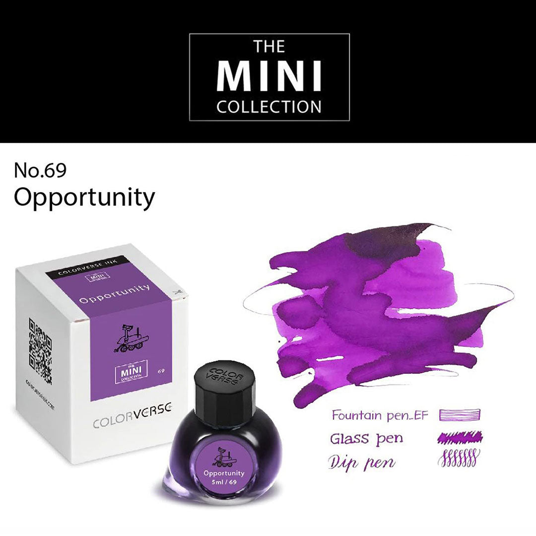 Colorverse | Purple Fountain Pen Ink | Mini | 5ml | Opportunity
