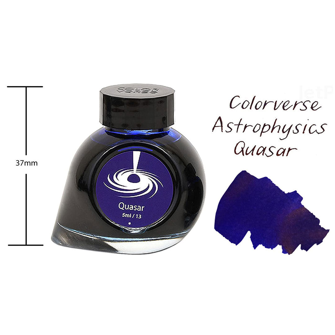 Colorverse Mini | Blue | Fountain Pen Ink Bottled | 5ml | Quasar Blue