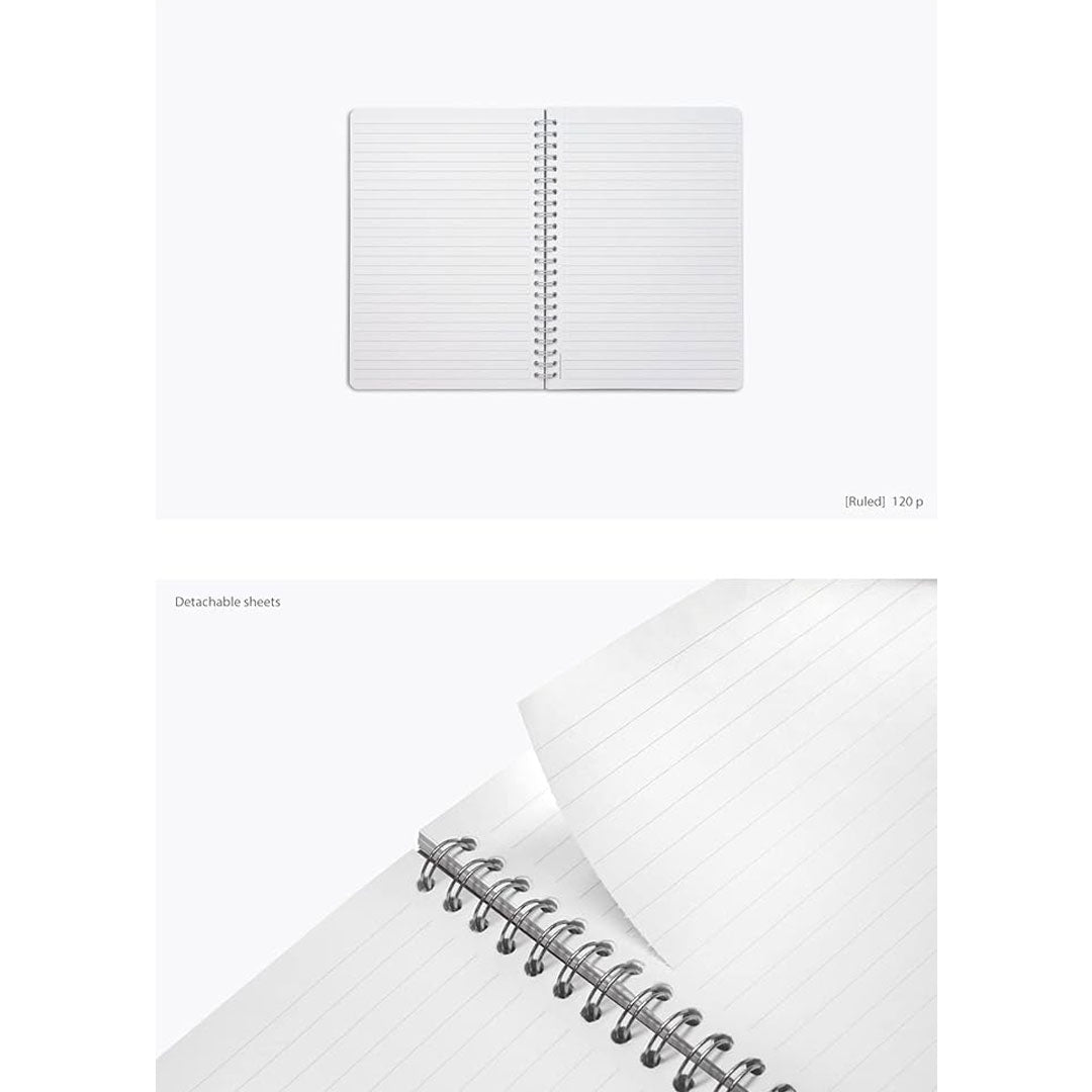 Colorverse | Nebula | Casual Series | Spiral Bound Notebook | Ruled | Dark Navy