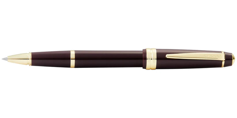 Cross AT0745-11 Bailey Light™ Polished Burgundy Resin and Gold Tone Rollerball Pen