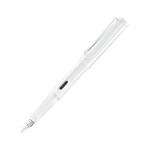 LAMY safari Fountain Pen - all white-multi ring set (Special Edition)