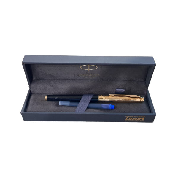 Parker Aster Black & Gold Essential GT Fountain Pen