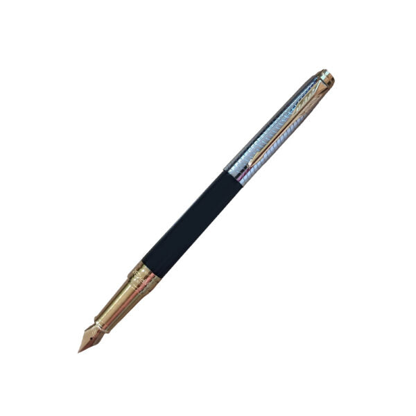 Parker Aster Black & Chrome Contemporary GT Fountain Pen