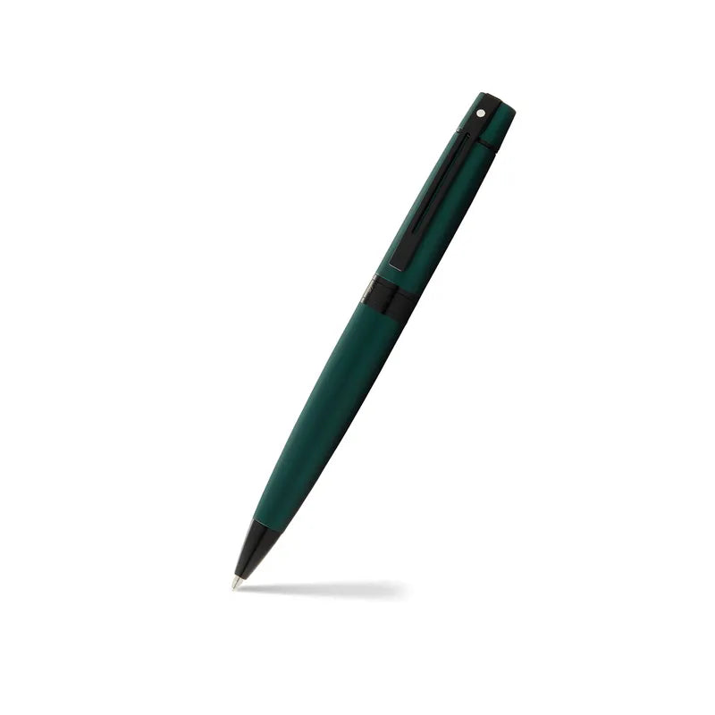 Sheaffer 9346 Gift 300 Lacquer Matte Green with Polished Black Trim Ballpoint Pen