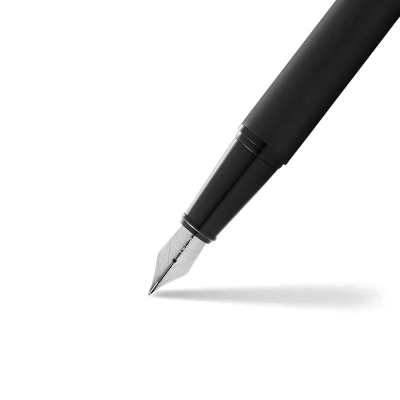 Sheaffer 9343 Gift 300 Matte Black with Black Trim Fountain Pen Medium Nib