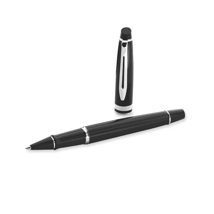 Waterman Expert Mars Black Chrome Trim Rollerball Pen