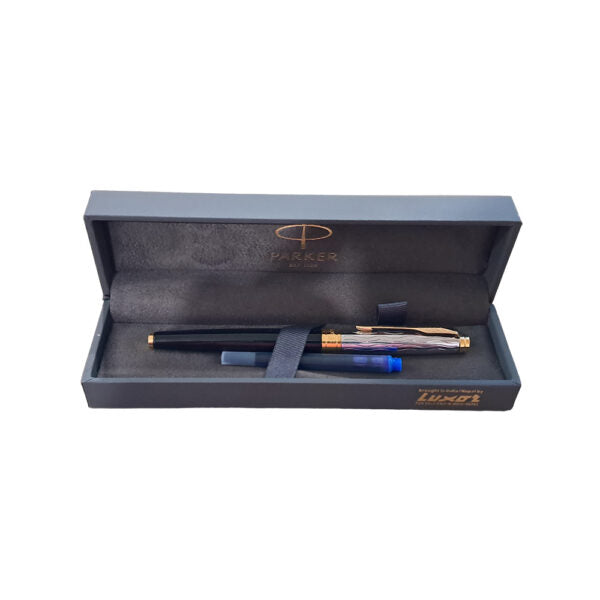 Parker Aster Black & Chrome Essential GT Fountain Pen