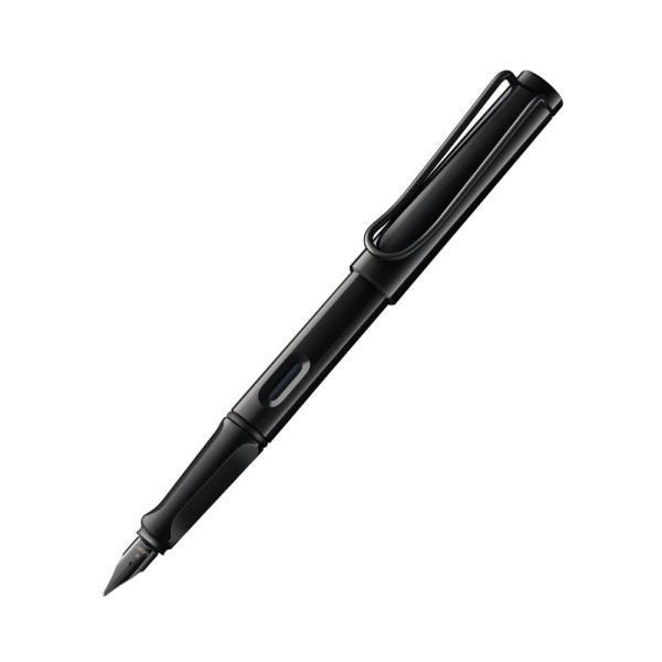 Lamy Safari Fountain Pen Multi Ring Set - All Black (Special Edition)