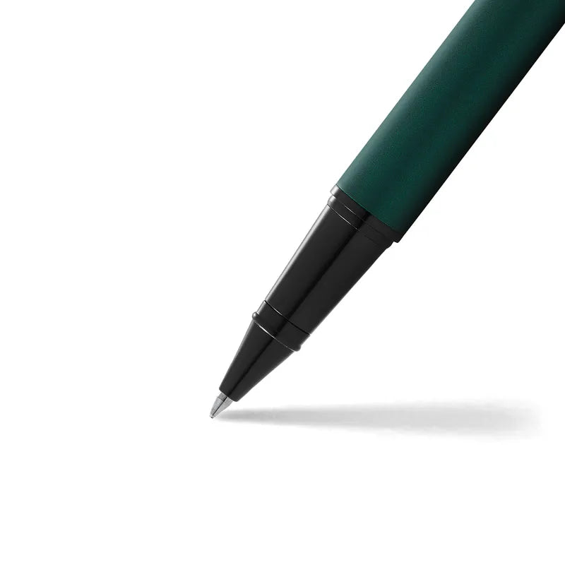 Sheaffer 9346 Gift 300 Lacquer Matte Green with Polished Black Trim Rollerball Pen