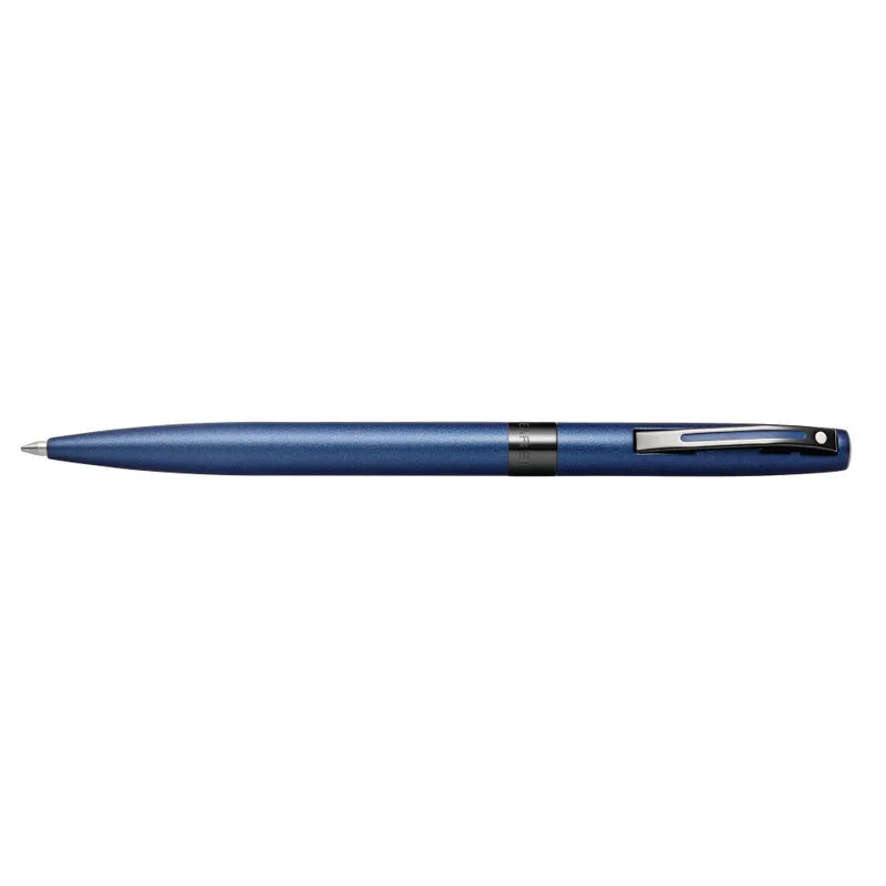 Sheaffer REMINDER 9018 Matte Blue With Black PVD Trim Ballpoint Pen