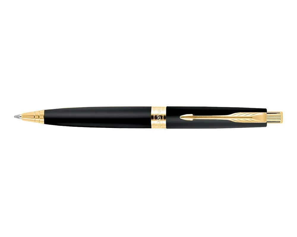 Parker Aster Matte Black GT Ball Pen With Card Holder