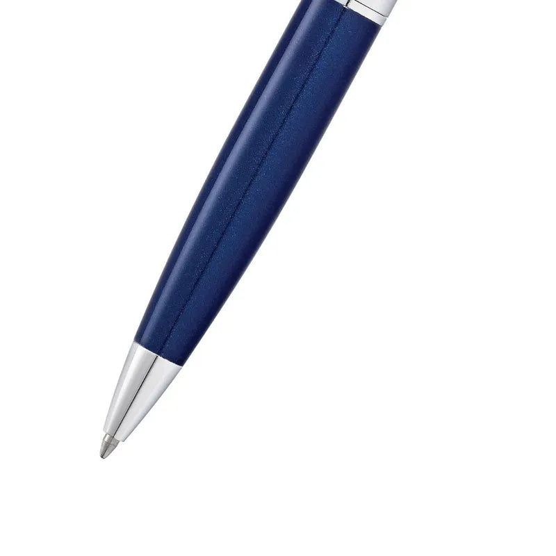Sheaffer 9341 Gift 300 Glossy Blue with Chrome-Plated Trim Ballpoint Pen