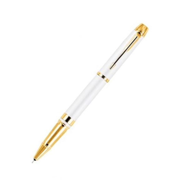 Parker Odyssey White Gold Trim Rollerball Pen