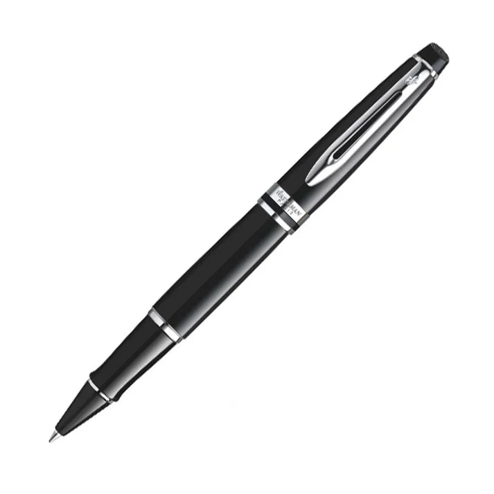 Waterman Expert Mars Black Chrome Trim Rollerball Pen