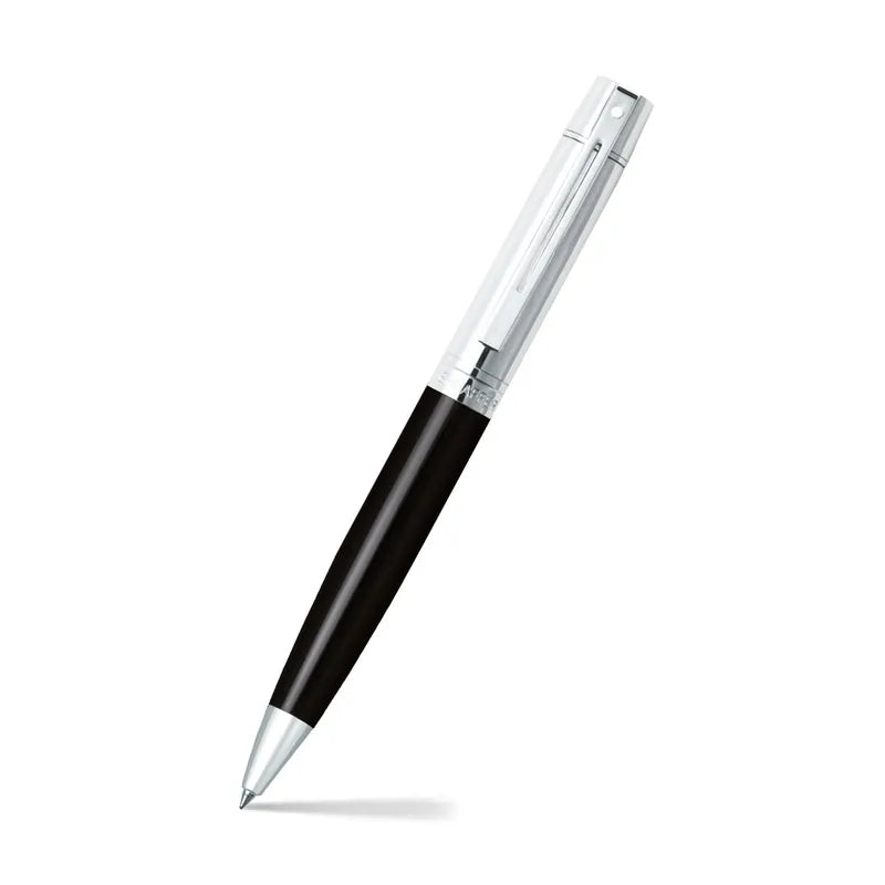 Sheaffer 300 9314 Glossy Black with Chrome Cap and Chrome Trim Ballpoint Pen