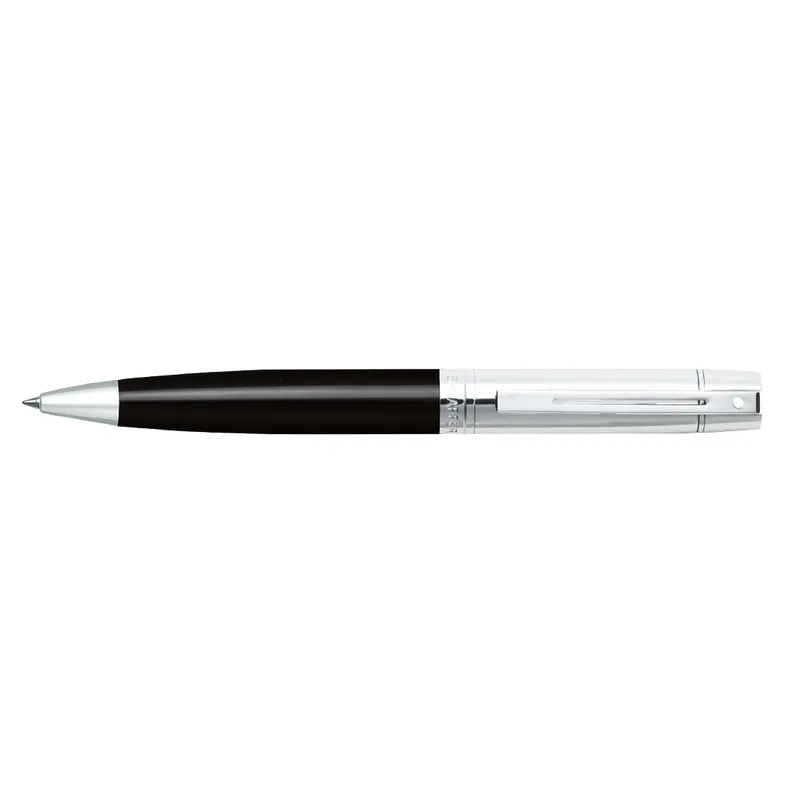 Sheaffer 300 9314 Glossy Black with Chrome Cap and Chrome Trim Ballpoint Pen