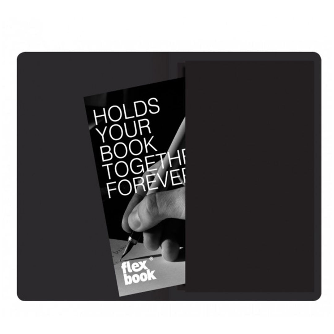 Flexbook | Ruled | Medium A5 Size Notebook | Black | Flex Global