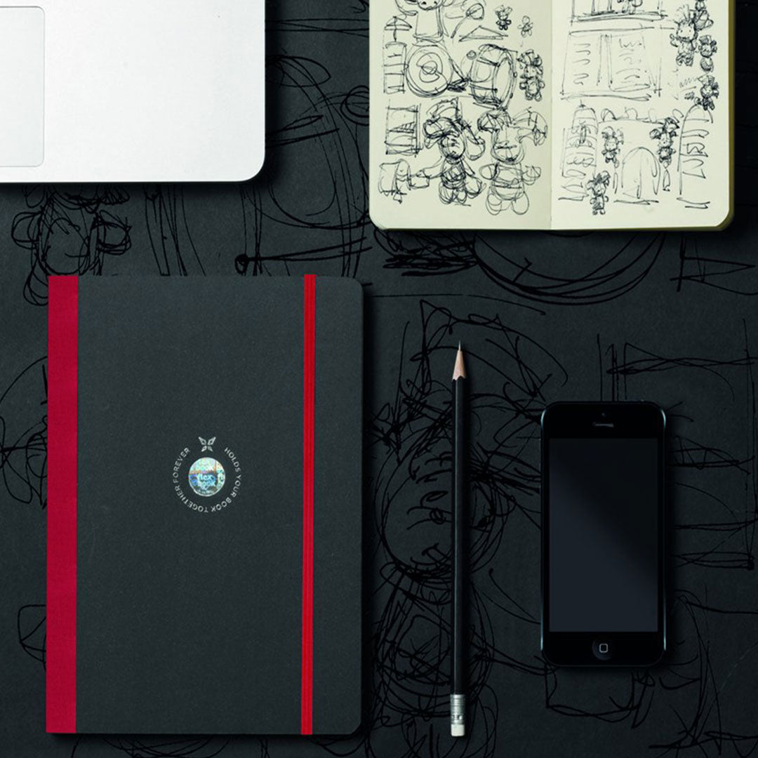 Flexbook | Open Date | Large B5 Size Planner | Red | Flex Global