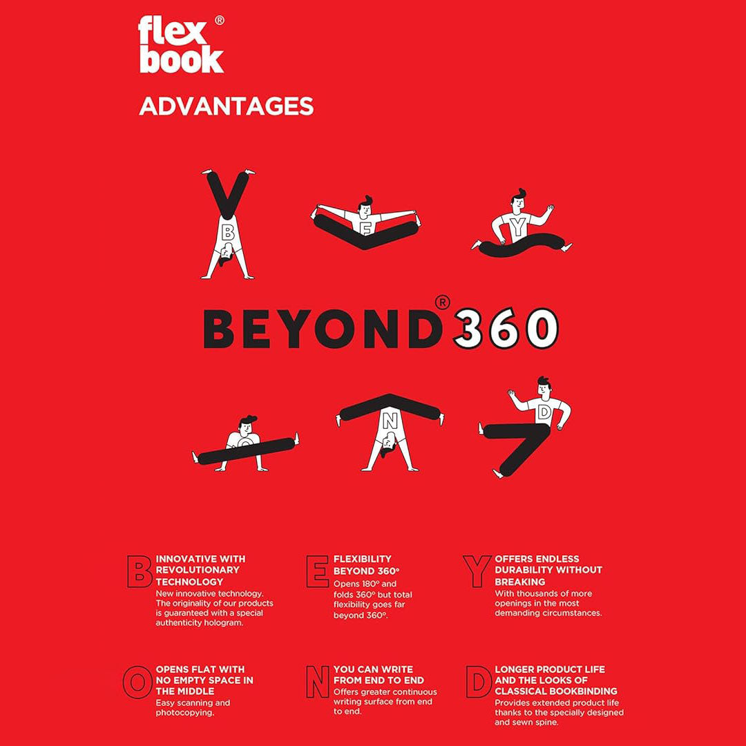 Flexbook | Ruled | Pocket A6 Size Notebook | Light Green | Flex Global