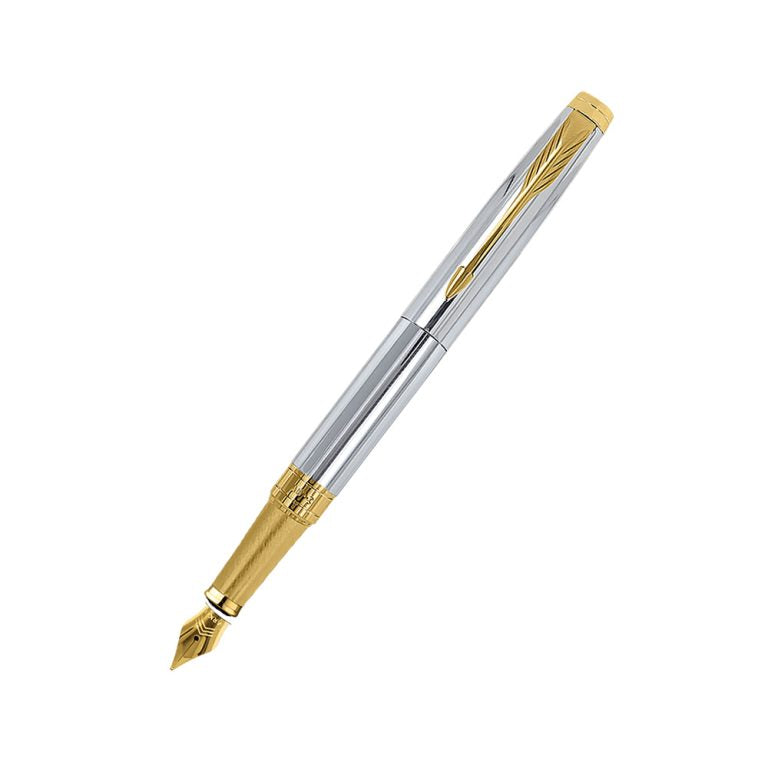 Parker Aster Shiny Chrome GT Fountain Pen