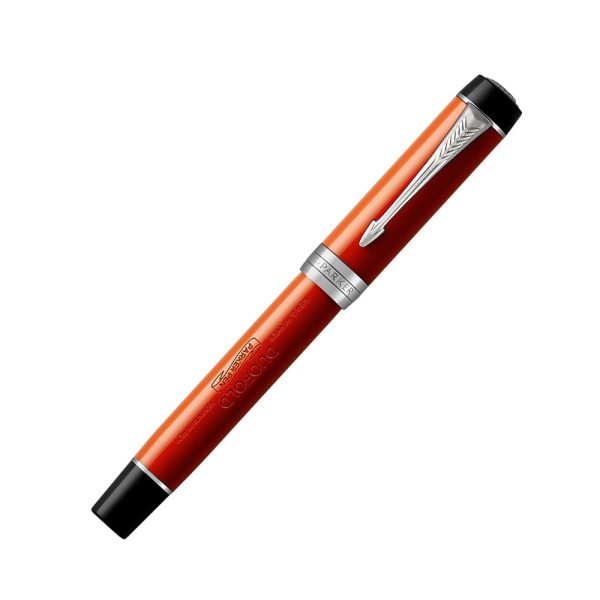 Parker Duofold Classic Red Fountain Pen - Medium