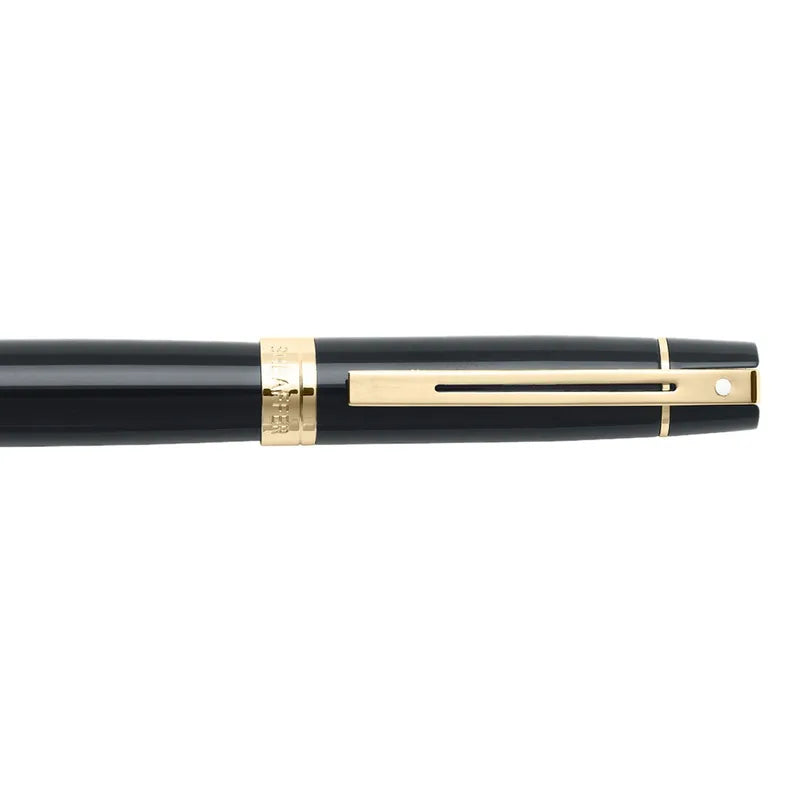 Sheaffer Gift 300 Glossy Black with Gold Tone Trim Rollerball Pen