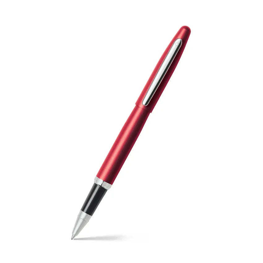 Sheaffer 9403 VFM Rollerball Pen Excessive Red with Chrome Plated Trim