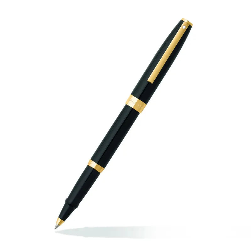 Sheaffer SAGARIS 9471 Gloss Black With Gold Tone Trim Rollerball Pen