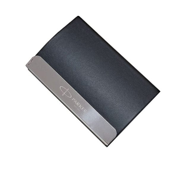 Parker Aster Matte Black CT Ball Pen with Card Holder