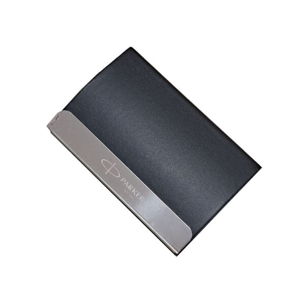 Parker Aster Matte Black CT Rollerball + Fountain Pen with Card Holder