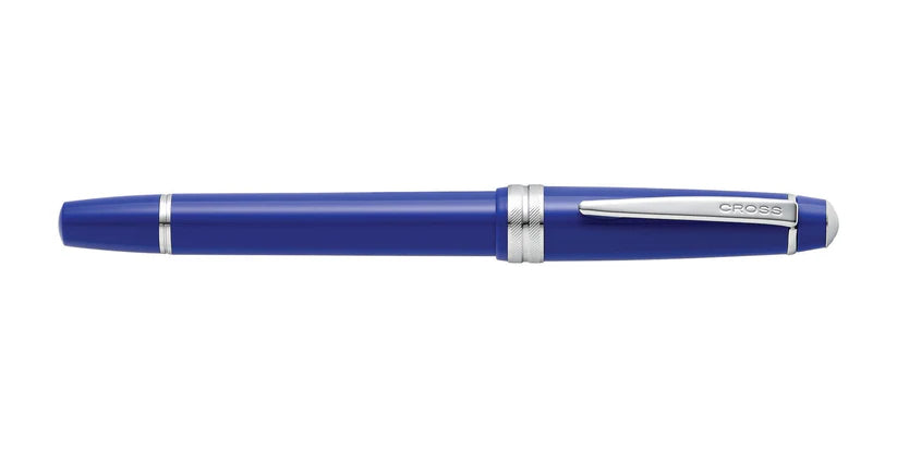 Cross AT0746-4MS Bailey Light™ Polished Blue Resin Medium Nib Fountain Pen