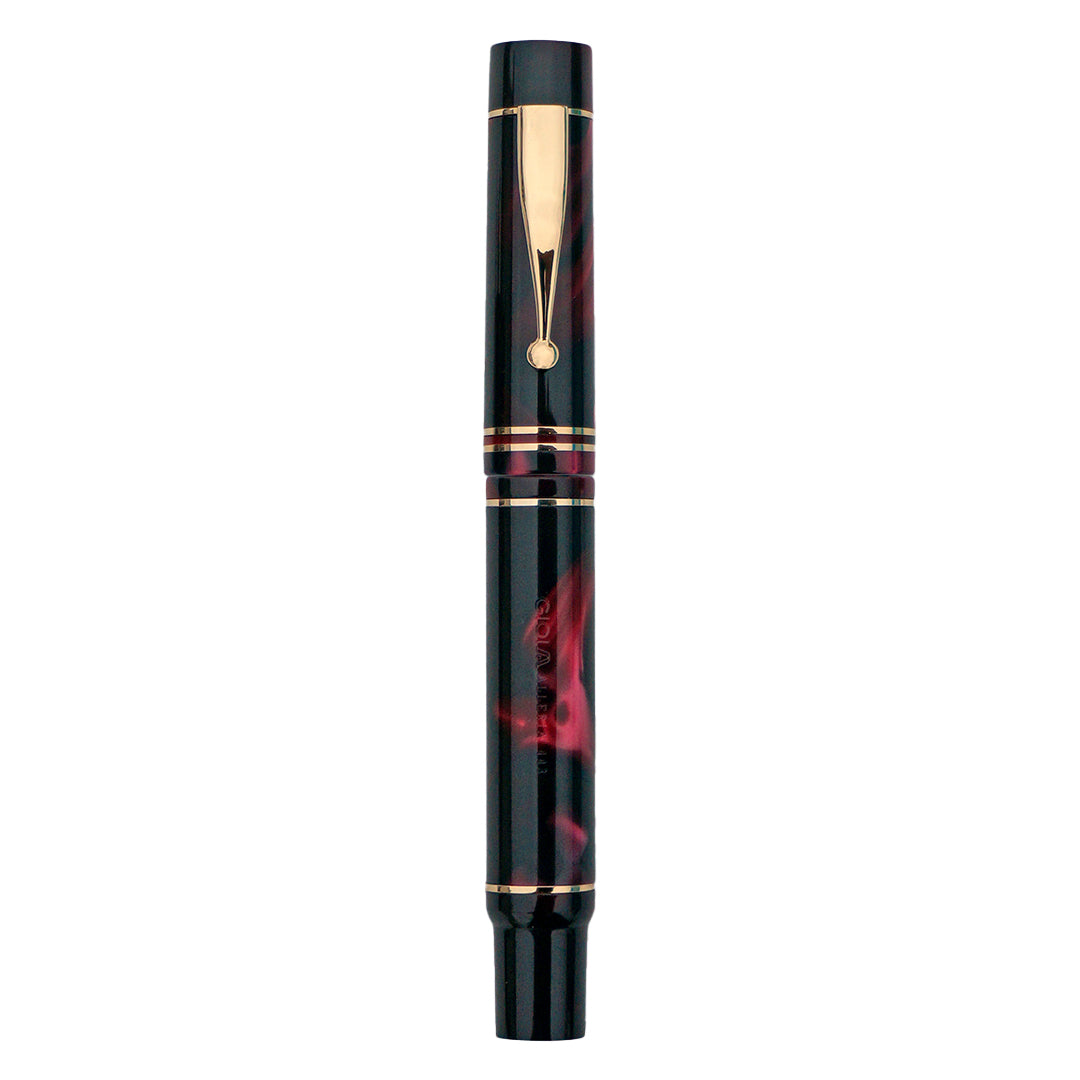 Gioia | Alleria | Fountain Pen | Amaranto Red-black GT