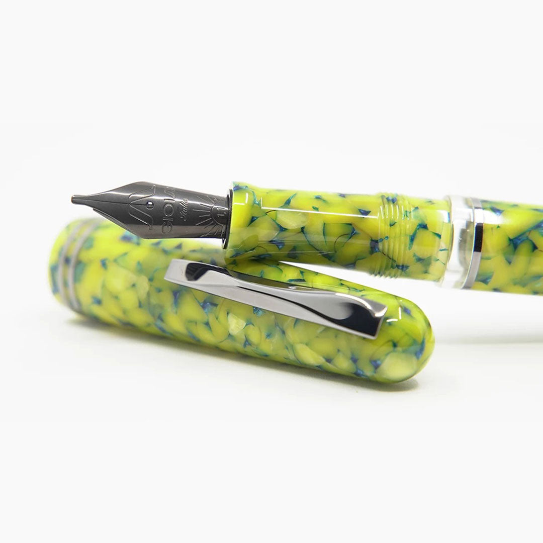 Gioia | Metis Fountain Pen | Colibri Black Trims | Medium Nib