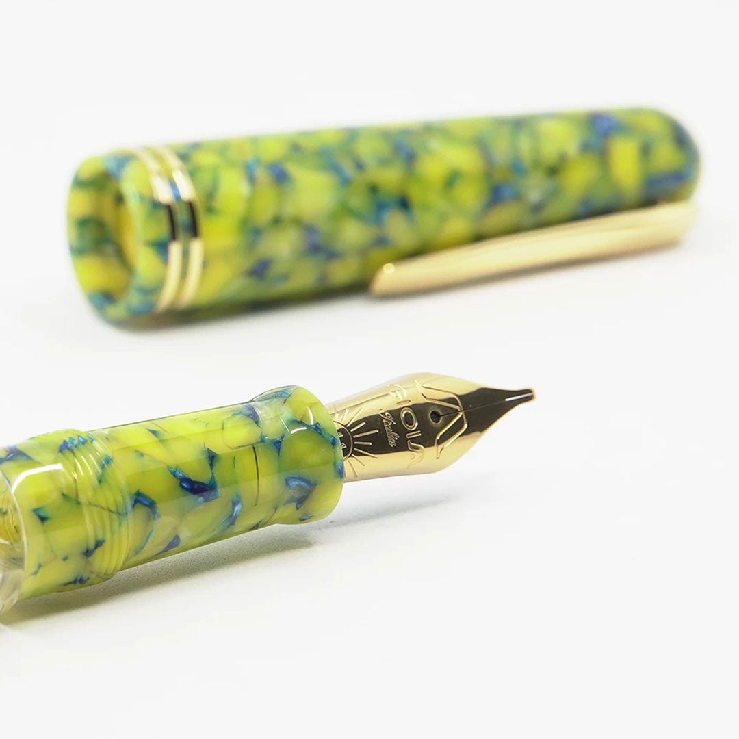 Gioia | Metis Fountain Pen | Colibri Gold | Fine Nib