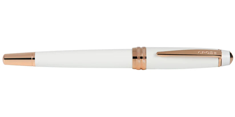 Cross AT0455-22 Bailey™ Pearlescent White Lacquer Rollerball Pen