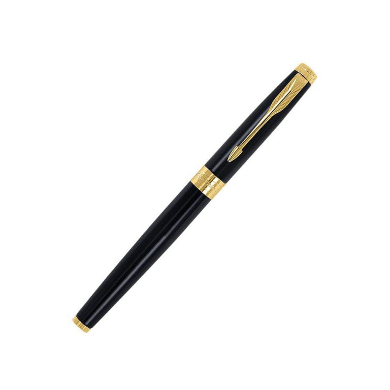 Parker Aster Lacque Black GT Rollerball Pen