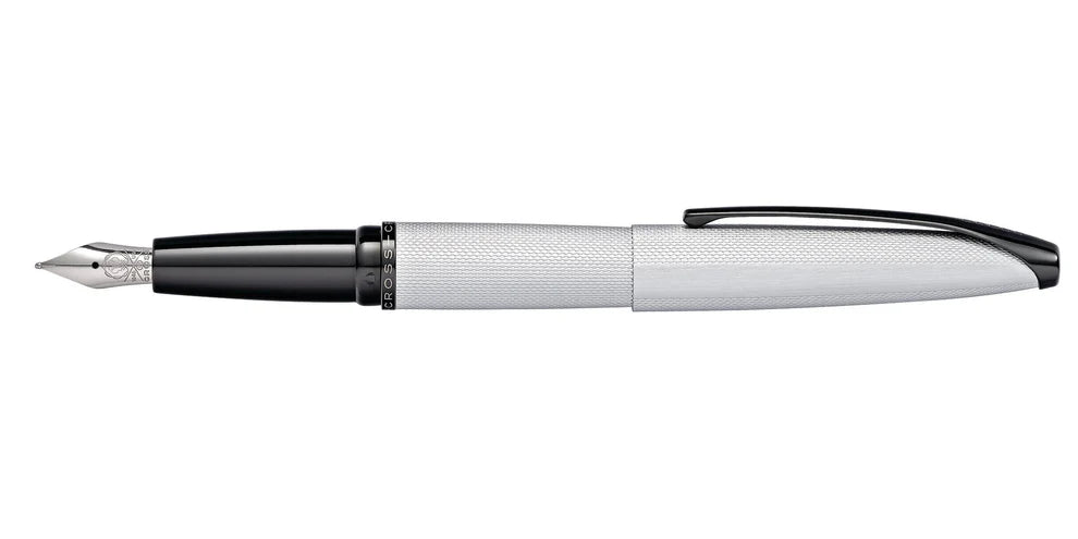 Cross AT0886-43MS ATX® Brushed Chrome Medium Nib Fountain Pen