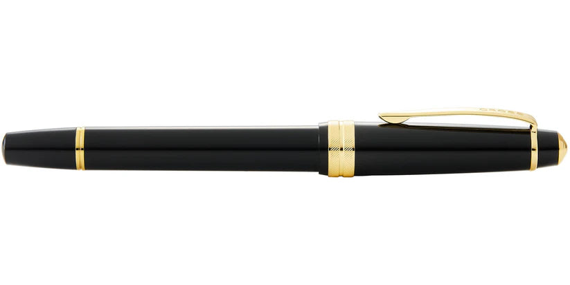 Cross AT0745-9 Bailey Light™ Polished Black Resin and Gold Tone Rollerball Pen